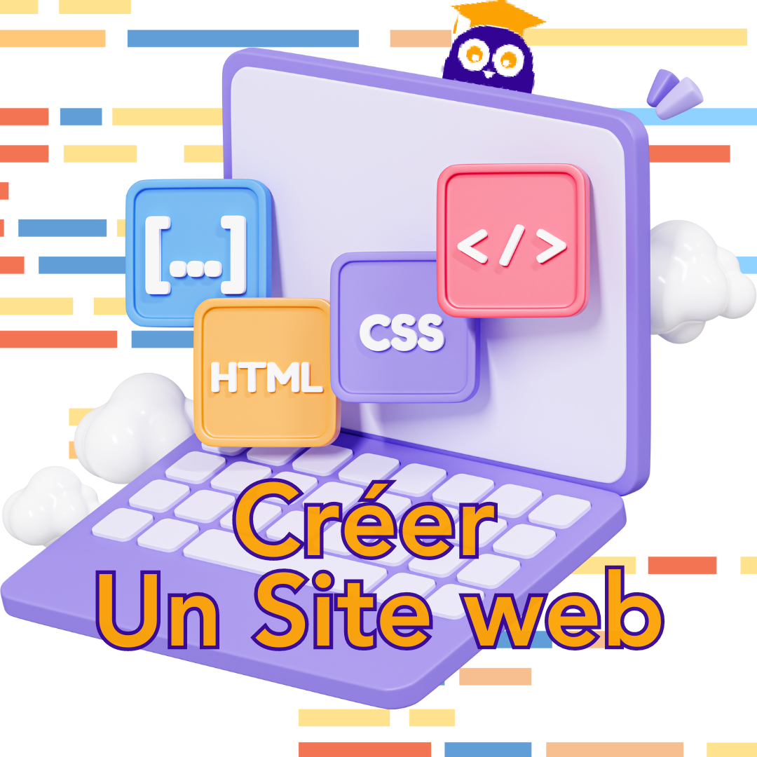 Stage creation de site web HTML CSS pour ados 12-17 ans